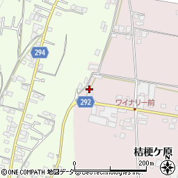 長野県塩尻市桔梗ケ原1298-574周辺の地図