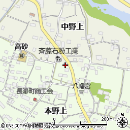 皆山駄菓子店周辺の地図