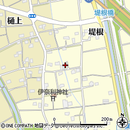 埼玉県行田市堤根628周辺の地図