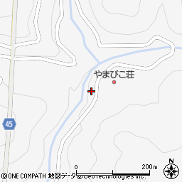 群馬県多野郡上野村楢原888周辺の地図
