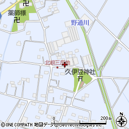 埼玉県鴻巣市北根1299周辺の地図