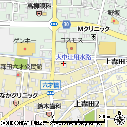 有限会社ワシダ　風花ホール周辺の地図