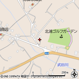 茨城県行方市小貫1101周辺の地図