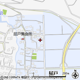 埼玉県熊谷市屈戸61周辺の地図