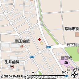 茨城県常総市新石下3719周辺の地図