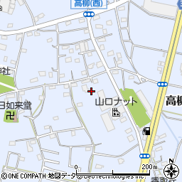 埼玉県久喜市高柳周辺の地図