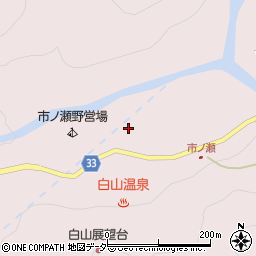 石川県白山市白峰ノ周辺の地図