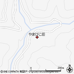 塩の沢温泉（上野村温泉郷）周辺の地図