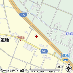 セブンイレブン加須道地店周辺の地図