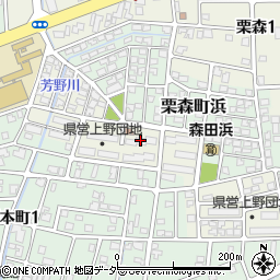市営住宅上野団地Ａ周辺の地図