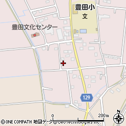 茨城県常総市豊田3532周辺の地図