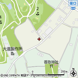 茨城県坂東市生子新田863-3周辺の地図