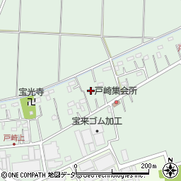 埼玉県加須市戸崎234周辺の地図