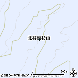 福井県勝山市北谷町杉山周辺の地図
