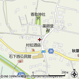 茨城県常総市鴻野山129周辺の地図