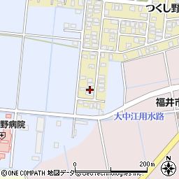 福井県福井市つくし野3丁目813周辺の地図