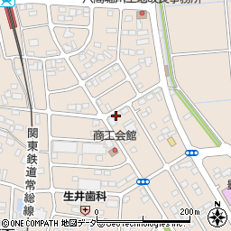 茨城県常総市新石下3693周辺の地図