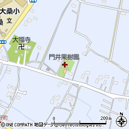 門井果樹園周辺の地図
