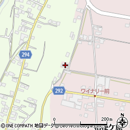 長野県塩尻市桔梗ケ原1298-362周辺の地図