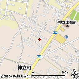茨城県土浦市神立町678-45周辺の地図