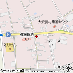 茨城県常総市大沢1955周辺の地図