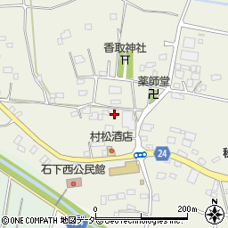 茨城県常総市鴻野山128周辺の地図