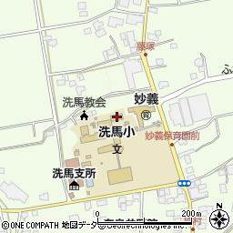 長野県塩尻市洗馬2534周辺の地図