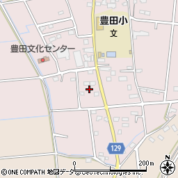 茨城県常総市豊田1363-2周辺の地図