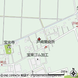 埼玉県加須市戸崎227周辺の地図