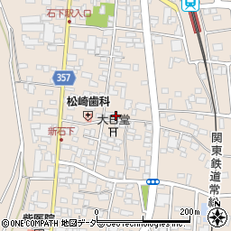 茨城県常総市新石下259-1周辺の地図