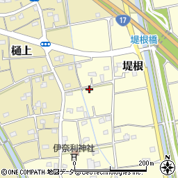 埼玉県行田市堤根519周辺の地図