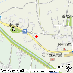 茨城県常総市鴻野山77周辺の地図