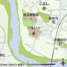 埼玉療護園周辺の地図