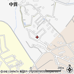 茨城県土浦市中貫1465周辺の地図