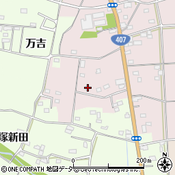 埼玉県熊谷市上恩田582周辺の地図