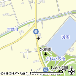 埼玉県深谷市本田5386周辺の地図