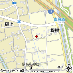 埼玉県行田市堤根552周辺の地図