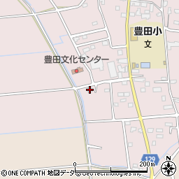 茨城県常総市豊田1078周辺の地図