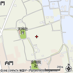 茨城県猿島郡境町内門周辺の地図