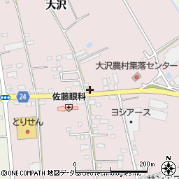 茨城県常総市大沢1952周辺の地図