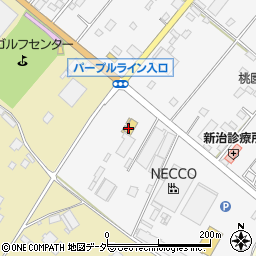 茨城トヨタ自動車土浦店周辺の地図