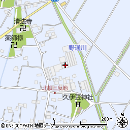 埼玉県鴻巣市北根1318周辺の地図