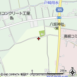 埼玉県加須市正能187周辺の地図