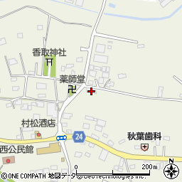 茨城県常総市鴻野山220周辺の地図