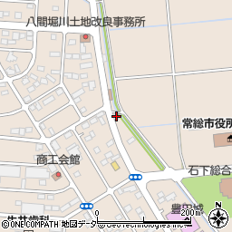 茨城県常総市新石下3726周辺の地図