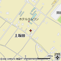 茨城県土浦市上坂田1413周辺の地図