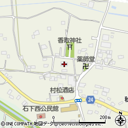 茨城県常総市鴻野山118周辺の地図