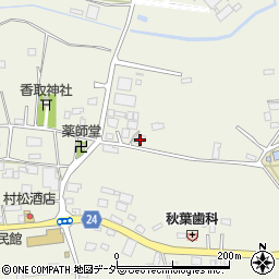 茨城県常総市鴻野山249周辺の地図