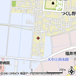 福井県福井市つくし野3丁目804周辺の地図