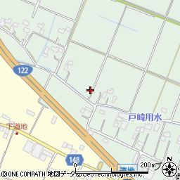 埼玉県加須市戸崎550周辺の地図